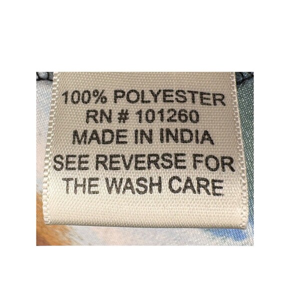 Her Destiny Women’s Satin Maxi Skirt Multicolored Earth Tones Patterned w/Bow M - Picture 7 of 7